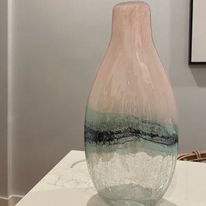 Multi colored vase